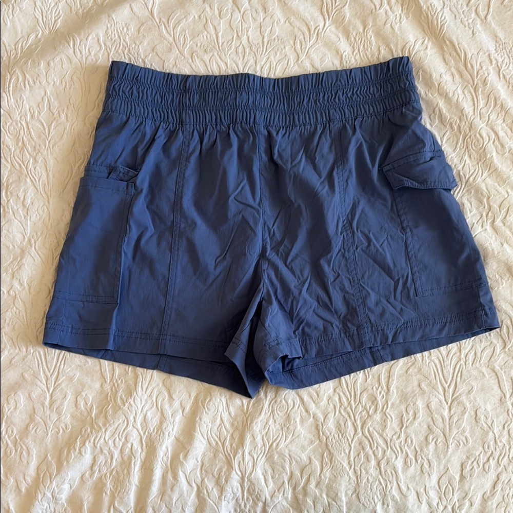 Yogalicious Navy Blue Athletic Shorts